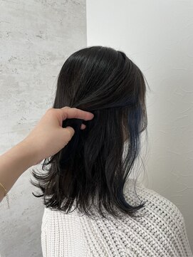 シエル 立川店(CIEL) イヤリングカラー×ネイビーブルー【CIEL×maki】