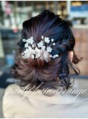 party hair arrange