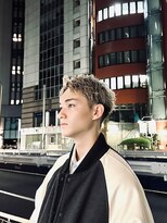 スカット 新宿(Sucut)&nbsp;ダークアッシュ/フェザーショート<理容室>[新宿]