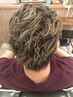 男性カット+パーマ￥10450