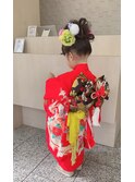 七五三ヘアセット・着付け 6