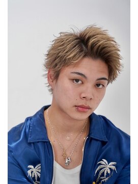 クロムトウキョウ ザ バーバー ネオン 新宿店(CHROM TOKYO the Barber ne/on) ミルクティースパイキー