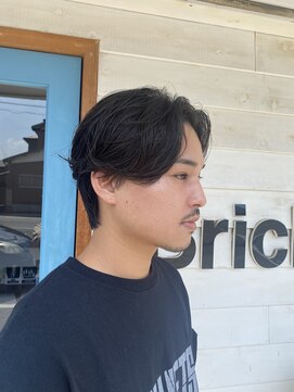 ブリック(Brick) メンズ毛流れパーマ