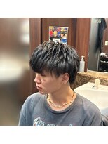 ヒロギンザ 浜松町店(HIRO GINZA) 刈り上げないツーブロマッシュ