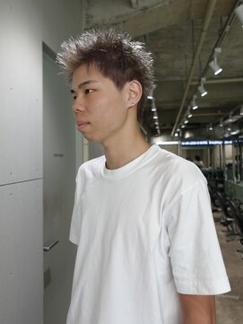 ロジ(loji) グレージュスパイキーショート