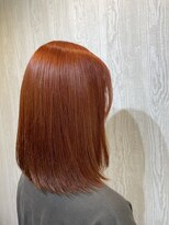 テーラヘアー 公津の杜店(TELA HAIR) 鮮やかなブラットオレンジ【TELA HAIR 公津の杜店】