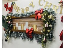 サロンド クラフト(salon de craft)の雰囲気（店内のクリスマスディスプレイ☆）