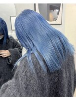 ジーナ(XENA)&nbsp;ケアブリーチ×ハイトーン×ブルーカラー(渋谷)