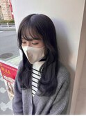 ☆韓国ヘア☆ディープアメジスト＋韓国レイヤーカット