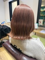 エミス バイ メルト 吉祥寺(emis by melt)&nbsp;【堀惠】ピンクベージュ外ハネボブ吉祥寺髪質改善トリートメント