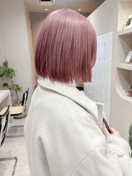 ニモ(NIMO.) ピンクラベンダーにボブ