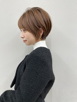 ロンドロゼ 池袋(Lond rose) ♪ミニウルフレイヤーカット顔周り前髪韓国ショートボブ/池袋