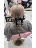 タイト編みおろし♪