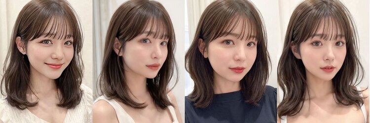 ヘアーアンドファッションシオミエイチ (hair＆fashion shiomi H)のサロンヘッダー