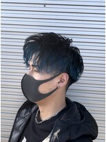ラブヘアーグリーン(LOVEHAIRGREeN)&nbsp;ターコイズブルー　インナーカラー