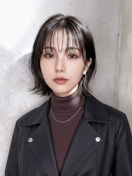 外ハネボブ／大人の抜け感スタイリング