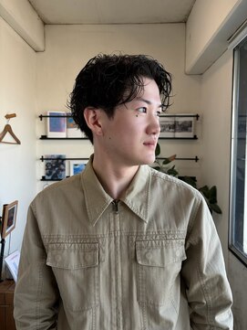 バトン(BATON) シャドウパーマ/メンズパーマ/メンズカット/20代/30代