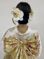 コアフィールドマサコ 小松島店(COIFFURE de MASAKO) 祝☆成人式ヘア