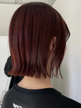 ヨロ 小岩(YOLO) ハイライトカラーミルクティーベージュケアブリーチダブルカラー