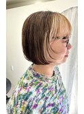 【渡部】横顔までキレイな大人ボブ