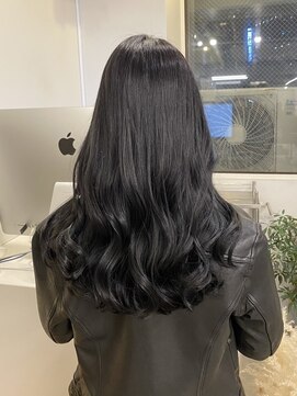 アコロン(acoron) ナチュラルブラック　新宿/髪質改善/透明感カラー/韓国ヘア