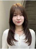 フェイスレイヤー/レイヤー髪質改善縮毛矯正白髪ぼかしショート