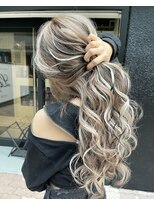 Anela大宮 ブリーチ/エクステ/髪質改善【アネラ】【4月上旬NEW OPEN(予定)】 ベージュカラー、ハイライトローライト