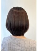 大人っぽいショートボブ
