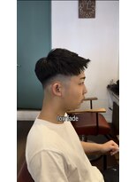 モップス 金沢文庫店(MOPS)&nbsp;ローフェード×アップバングショート＊骨格補正