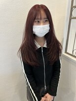 リアン 熊谷本店(Rien)&nbsp;ワンカールで可愛い高めレイヤースタイル