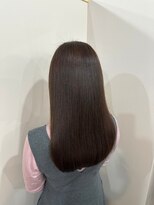 アトレ 福岡大名店(attrait)&nbsp;透明感のあるブラウンロング × 徹底した髪質改善