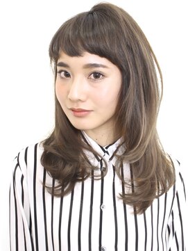 テラス 銀座(terrace) ショートバング×ミディアムカール