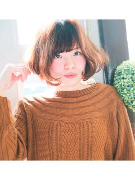ヘアーアンドアトリエ マール(Hair&Atelier Marl) 【Marl】ふんわりカールのボブスタイル