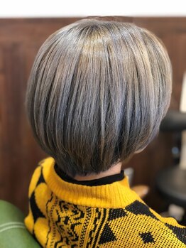 シエロアズール(cielo azul)の写真/ショートデビューは【cielo azul】で決まり！絶妙なカット技術でワンランク上のヘアに♪