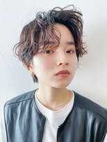 アイティー バイ アルバム 中野店(IT by ALBUM)&nbsp;パーマハンサムショート_エアリーミディショートパーマ_8151