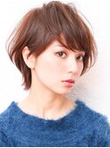 前下りボブ・ ボブショート・前下りショート・ オン眉ボブ