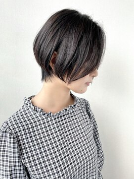 ヘアーアンドスパ フェリーチェ ミチ 野田屋町店(HAIR&SPA felice MICHI) 【feliceMICHI島田和也】横顔美人ショート