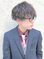 キアラ(Kchiara)&nbsp;波巻きスパイラル_ツイストスパイラルパーマ福岡天神佐野勇士