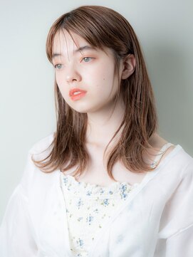 オリンテ バイ レシッド 表参道(orente by rcid) 大人ヘルシーセミディワンカール×髪質改善ミルクティーアッシュ