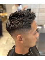 フランクスバーバー アンド ビアークラブ(FRANK'S BARBER and BEER CLUB)&nbsp;スキンフェード束感ベリーショート　F