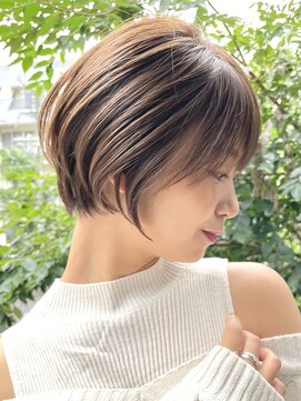 プルーヴ 秋葉原(prove) 30代40代大人女性/前髪ありショートボブ/ショートヘア/髪質改善