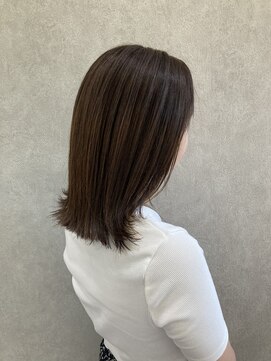 ラブズラフズ 下上津役店 (Loves Laughs) 外ハネ×ミディアム