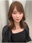 透明感抜群の上品なくびれヘア レイヤーカット
