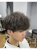 神戸/三ノ宮/元町メンズサロンアイロン質感ツイストスパイラル