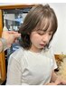 【透明感自慢】透明感カラー＋トリートメント＊１ヶ月分ホームケアプレゼント