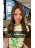 オリーブブラウン