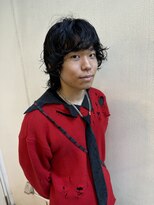 レコ 渋谷(LECO) マッシュウルフパーマ