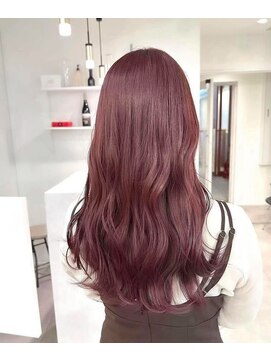 ハオ(hao) 【hao渋谷】ピンクラベンダー×ラフカール