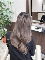 ベルヘアーデザイン 堺東(Belle hair Design)&nbsp;ハイトーン/グレージュ/外国人風カラー/ケアブリーチ/堺東