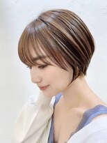 ロンド エメ 柏(Lond aimer)&nbsp;イメチェン小顔前髪ショートボブ柏美髪くびれショート髪質改善